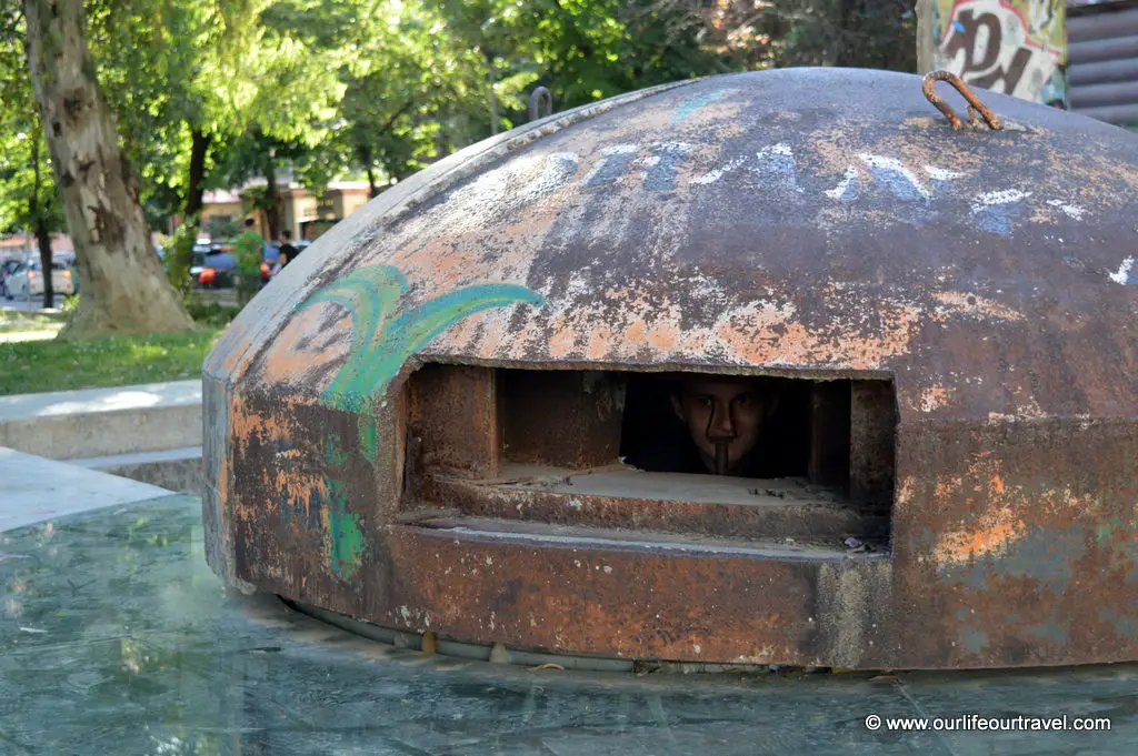 Tirana Albania bunker