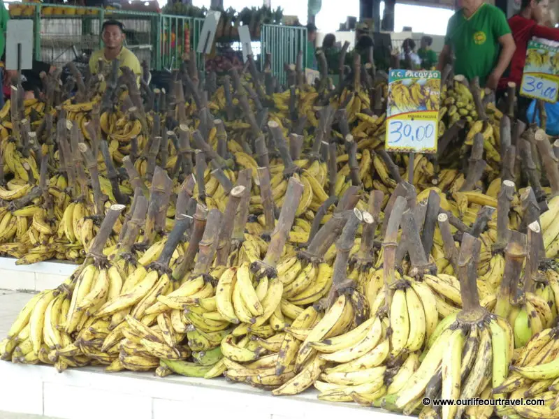 If you want a lot of bananas... Manaus, Brazil