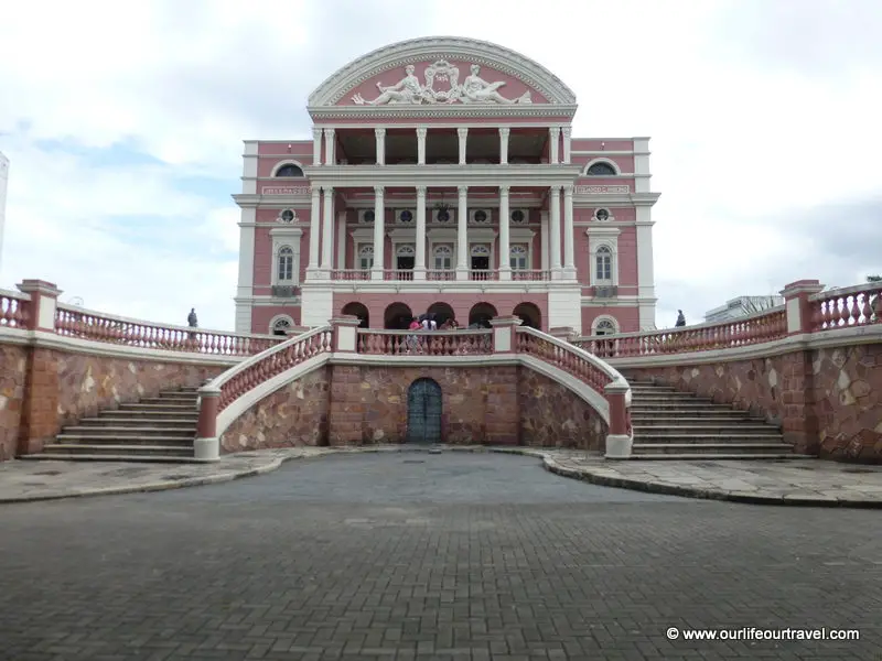 The famous Opera House of Manaus, Brazils