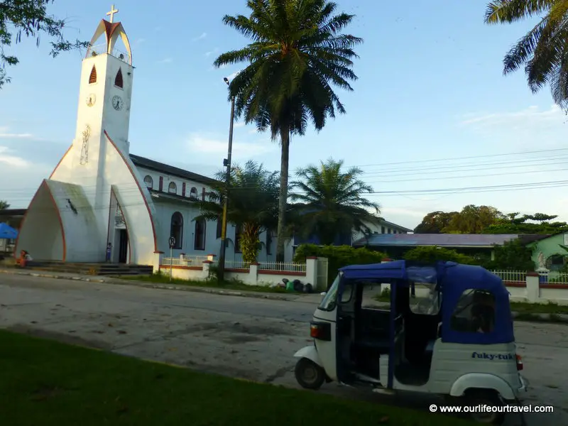 Church in Leticia, Colombia.