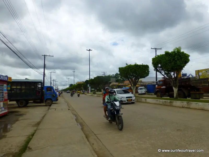 Roads are better in Leticia, Colombia.