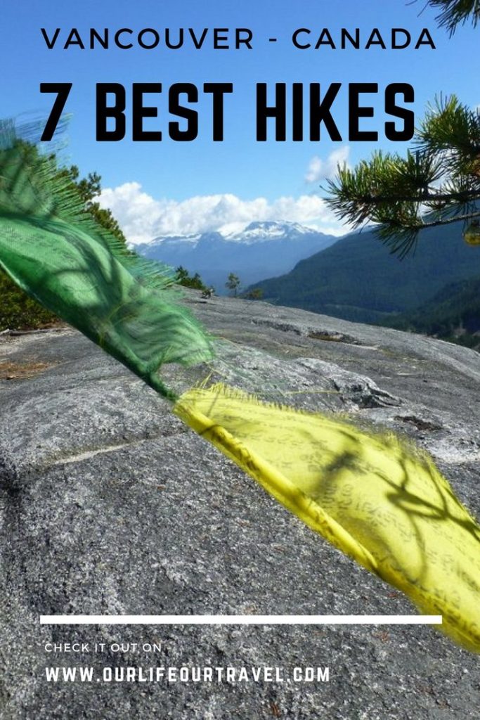7 Best hikes around Vancouver, British Columbia, Canada