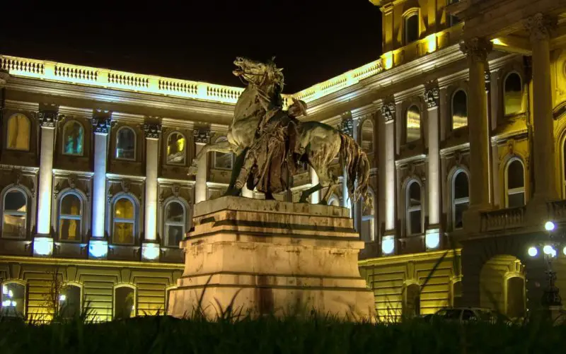 Budapest Castle at Night - Hungary