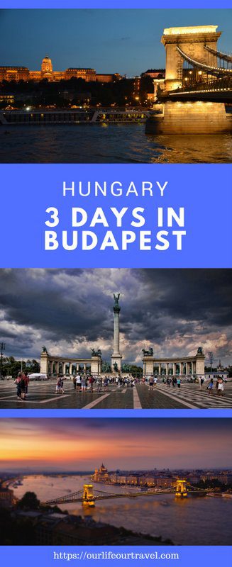 3-Days Guide to Budapest, Hungary | Best sights and local tips. #budapest #travel #hungary #3days
