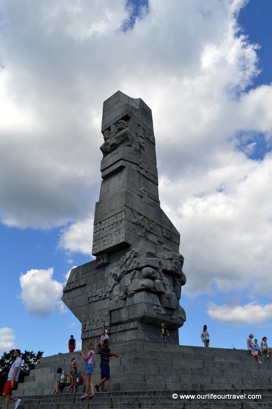 World War 2 memorial at Westerplatte