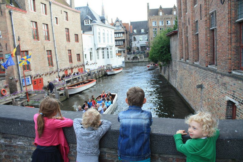 Traveling with kids for spring break to Bruges