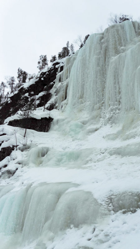 Most unique waterfalls in Europe: Korouoma Frozen Waterfalls - Lappish Winter Wonderland