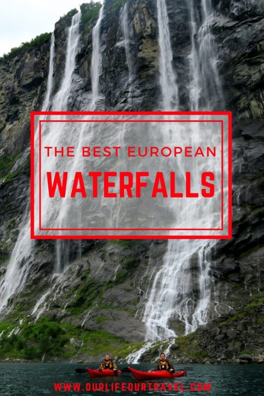 The Best Waterfalls in Europe | Must-See Falls | Locations and entrance fees included. Iceland, Norway Finland, Portugal, Azores, Scotland #waterfalls #mustsee #best #falls