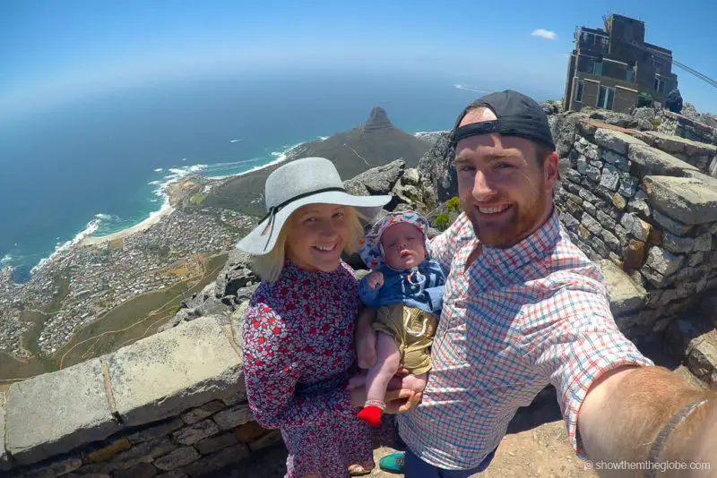 Exploring South Africa and Namibia, with an 8 weeks old!