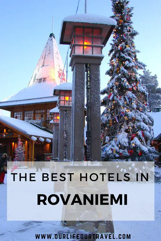 The best hotels in Rovaniemi - Lapland - Finland during the winter. Accommodation | Glass Igloos | Northern Lights | #rovaniemi #hotels #luxury #winter #arcticcircle