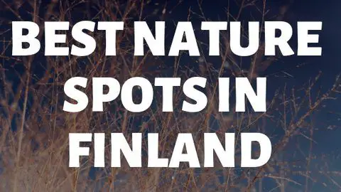 BEST NATURE SPOTS FINLAND