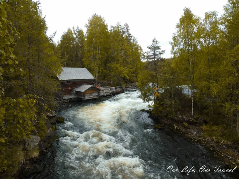 The watermill at summer aka autumn time in Myllykoski