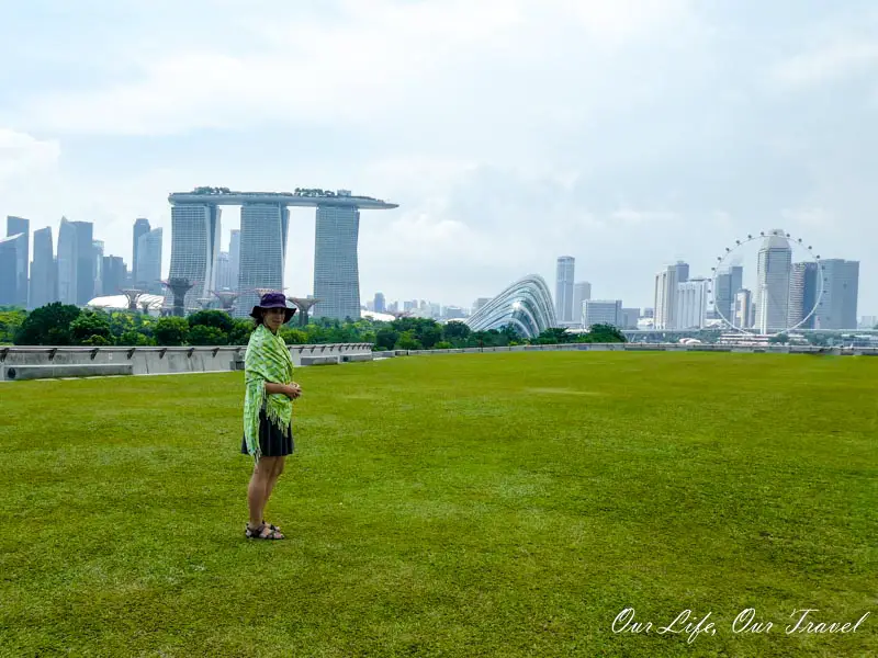 Marina Barrage and one of the best views in Singapore