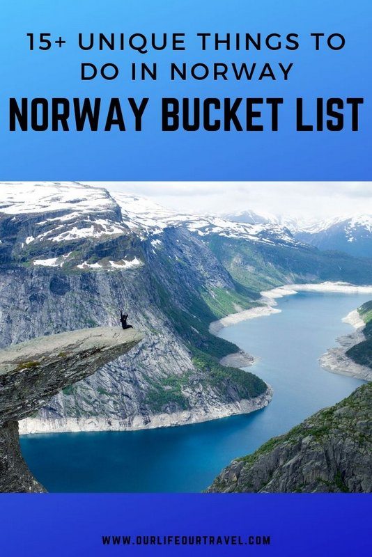 Hiking in Norway Bucket List