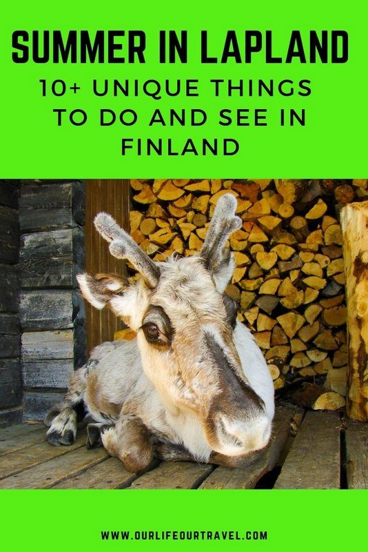 Summer in Lapland | Summer activities in Finnish Lapland | Things to do in Summer in Lapland | Best sights in Lapland in June July and August | Reindeer | Midnight Sun | White Nights | Sauna | Hiking in Finnish National Parks | Lappish Landscape #lapland #summer #finland