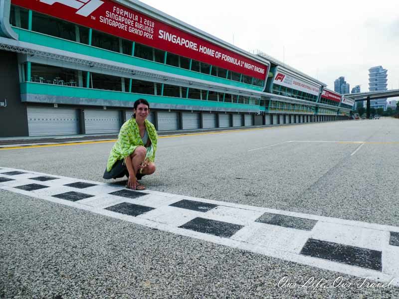 Forma 1 Szingapúr célegyenes - Singapore GP Formula 1 - szingapur latnivalok - singapore látnivalók