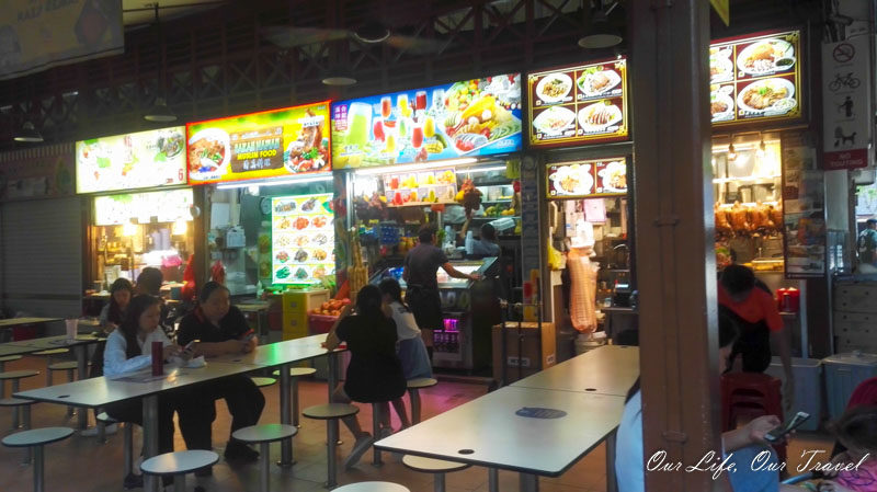 Food court - Szingapúr