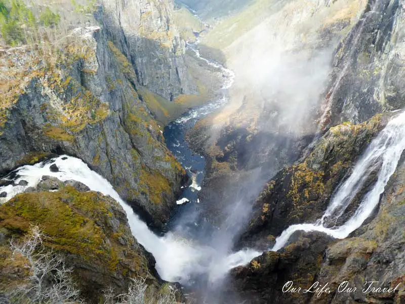 Eidfjord és Vøringfossen vízesés