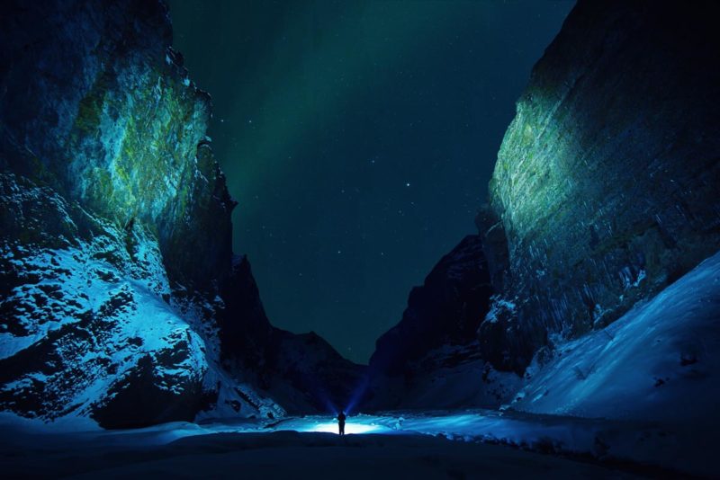sarki fény izland iceland northern lights