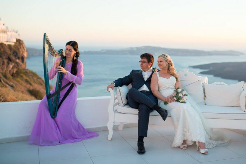 Dana Villas Elopement in Santorini Greece