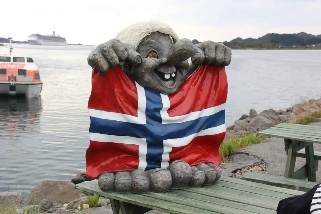 norvég troll figura