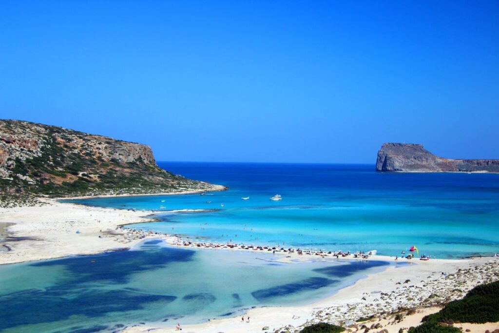 stunning balos beach crete