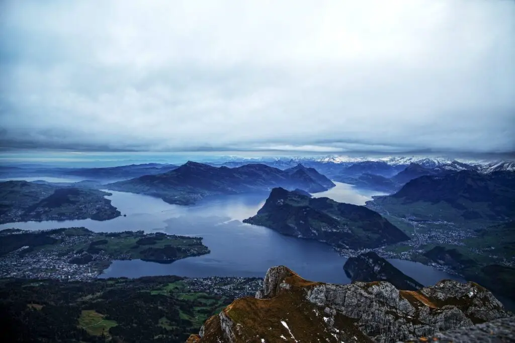 Views from Mt Pilatus hike