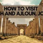 visiting jerash ruins jordan